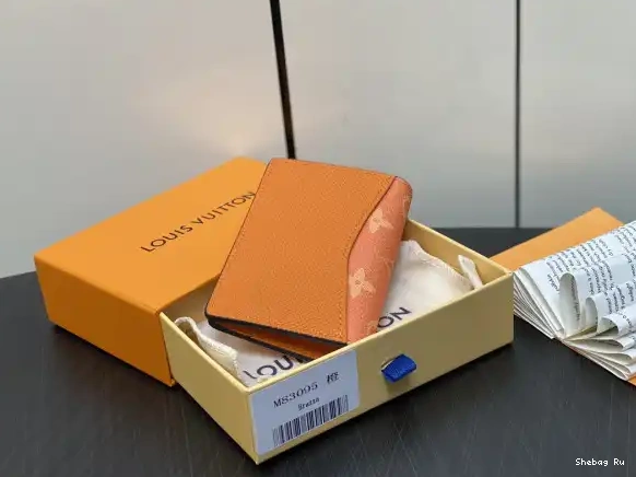 LOUIS cm VUITTON Pocket Organizer-7.5*11.1*1 0603